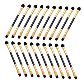 NOLITOY 20pcs Dual End Eye Shadow Brushes for Women Precision Makeup Tools for Eye Makeup Application Comfortable Grip Durable Design for Professional and Personal Use