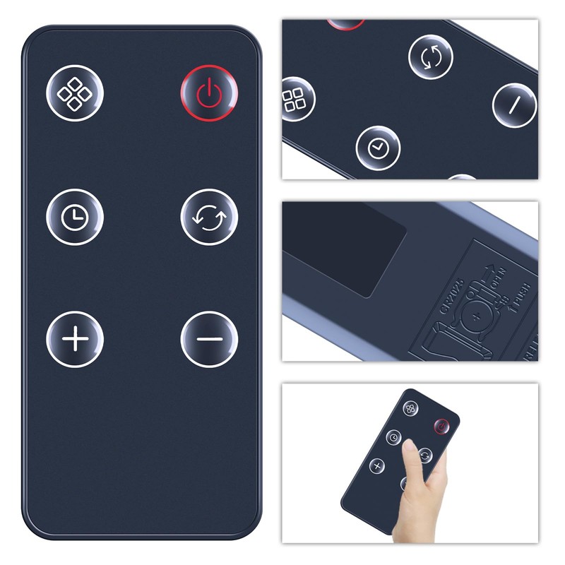 TCNOUMT Remote Control Replacement Compatible with Breezome Space Heater OMISOON