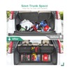 Oasser Back Seat Trunk Organizer Hanging Car Organizer Trunk Foldable