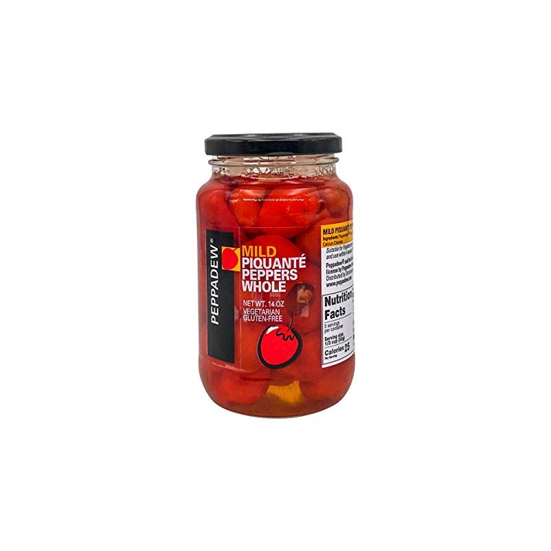 PEPPADEW Sweet Piquant Peppers, 14 Ounce