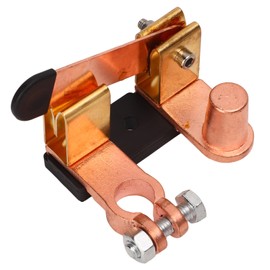 Vertical Knife Blade Negative Battery Disconnect Switch Master Cut Off Isolator for Car Vehicle RV ATV Boat