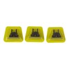 3pcs Electric Trimmer Replacement Blades Precise Cutting Professional T Shape