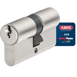 ABUS E30NP Profile Cylinder Lock , silver, 59799