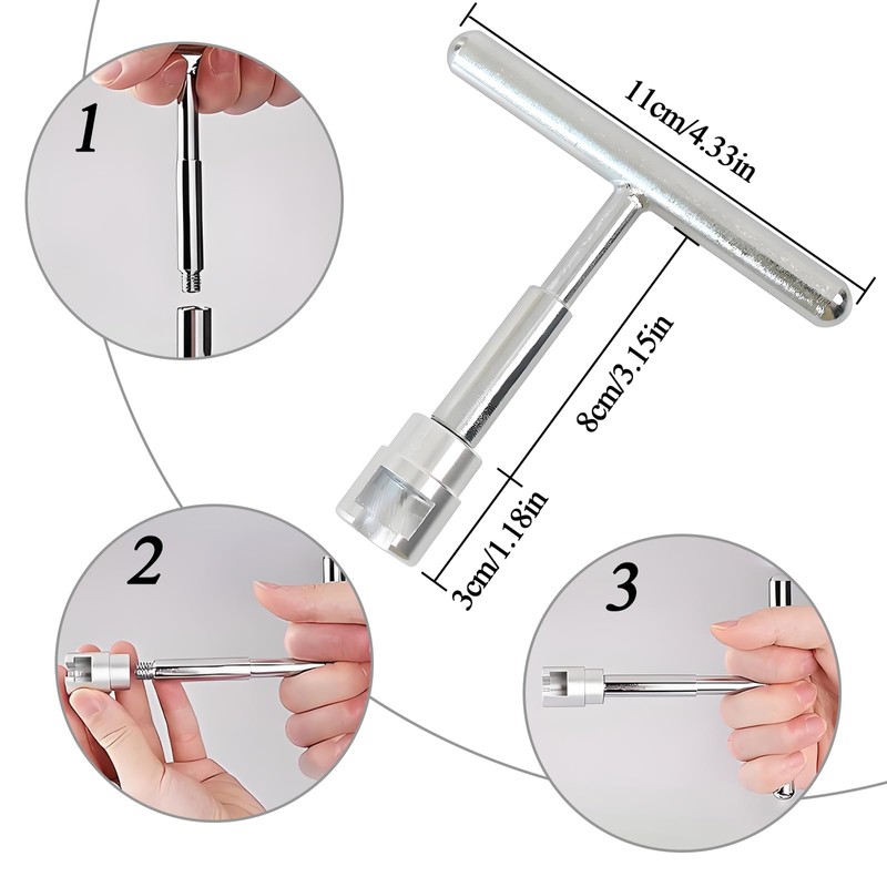 18 PCS Car Dent Puller Kit, Paintless Dent Repair Tools,