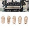 10 Pcs 3D Printer Nozzle Brass 0.4mm M6 High Flow