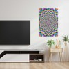 Studio B Laminated Psychodelic Pulse Poster Print, 24 by 36-Inch