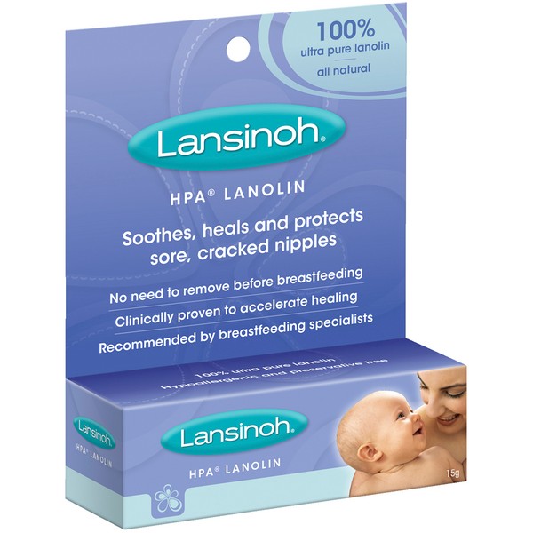 Lansinoh HPA Lanolin Nipple Care Cream 15g