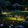 RUIKORING Solar Spot Lights Outdoor Waterproof, 73 LED Landscape Spotlight