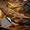 Ykimok 3Pcs Bearded Dragon Hammock - Nylon Mesh Reptile Hammock