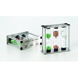 Perfect Tea Timer (Tea Hourglass) 3, 4 and 5 Minutes