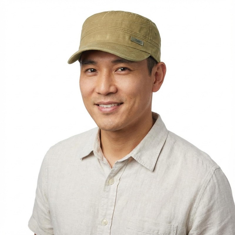 RUNQIU Men's Hat, Work Cap, Outdoors, Beautiful Silhouette, UV Protection,