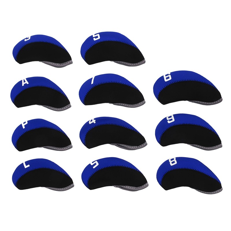 11PCS Golf Club Headcover Set Neoprene Numbered Golf Club Head