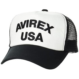 Avirex MESHCAP USA Hat, white