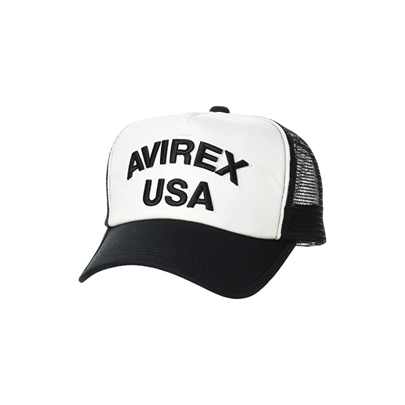 Avirex MESHCAP USA Hat, white