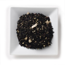 Mahamosa Flavored Black Tea Blend and Tea Filter Set: 2 oz Chocolate Coconut Delight Black Tea, 100 Loose Leaf Tea Filters (Bundle- 2 items)(Tea Ingredients: Black tea, chocolate chips, white chocolate chips, broken cocoa bits, coconut flakes, flavoring)