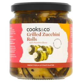 Cooks&Co Grilled Zucchini Rolls with Pecorino Cheese 280g