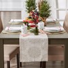 DII Holiday Dining Table Linen Sparkle Metallic Kitchen Décor, Table