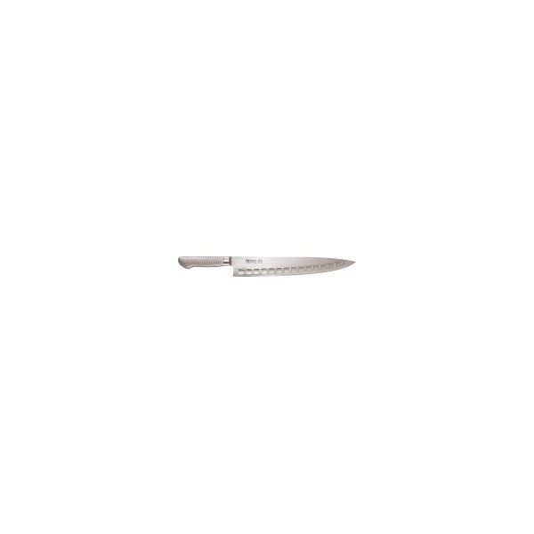 Kataoka Seisakusho Brieto-M11pro M11pro Cook Knife, Silver, 12.6 inches (320 mm), Made in Japan, Europe, Molybdenum/Vanadium Steel, Depot Processing, Double-edged Main Blade Included