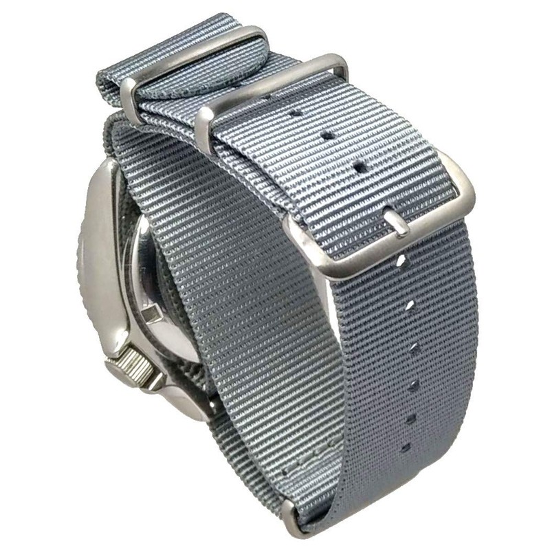 Time+ NATO G10 Ballistic Nylon Watch Strap, Military Band