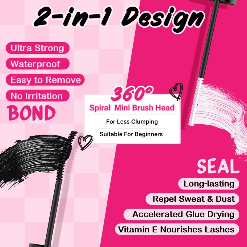 PRO Lash Bond and Seal Cluster Lash Glue & Seal