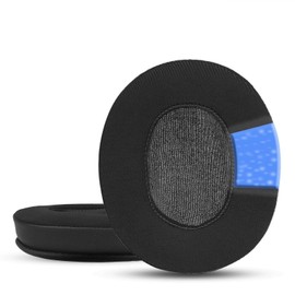 Krone Kalpasmos ATH M50X Earpads Compatible with ATH M50X and Turtle Beach Stealth 700 Gen 3, Cooling-Gel Memory Foam Replacement Pads for Audio-Technica M-Series Headphones, Soft & Breathable – Black