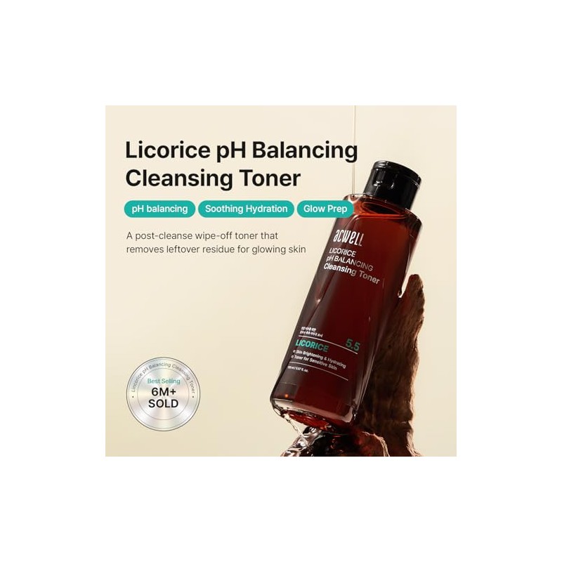 Acwell Licorice pH Balancing Cleansing Toner 150ml