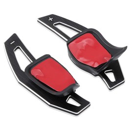 Aluminum Steering Wheel Paddle Shifter Extensions Covers Fit for VW Volkswagen Golf 5 MK5 6 MK6 GTI R32 Scirocco CC