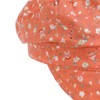 Lipodo Millefleurs Cap Wendemütze Newsboy Reversible Floral Solid 100% Linen