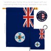 Americana Home & Garden States of Australia Queensland House Flag-Eagle