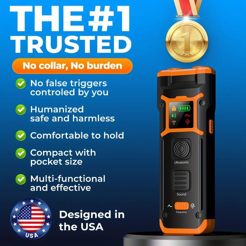 2025 Release Dog Bark Deterrent Device Stops Bad Behavior -