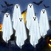 Ninonly - Decoración de Halloween, paquete de 6 luces solares