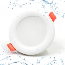 Rolux Solo LED Recessed Spotlight 230 V 68 mm - 80 mm IP44 Dimmable 4.8 W 420 lm 3000 K 4000 K 6000 K LED Spot Ceiling Light Flat