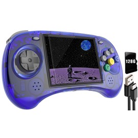 RG ARC-S Retro Handheld Game Linux System RG3566 4.0 inch IPS Screen,RGARC S with1G 128GTF Card Pre-Installed 4541 Games Supports 5G WiFi 4.2 Bluetooth Online Fighting,Streaming and HDMI