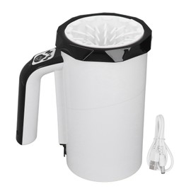 Automatic Dog Paw Cleaner Portable Split Hand Operated Rechargeable Powerful Dog Paw Washer for Medium Large Dogs