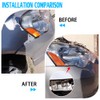 AUTOVIC Front Bumper Lifts Kit With Hardware Gap Fix For