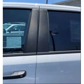 Best Less Truck 2020-2024 Chevy/GMC Silverado 2500/HD Crew Carbon Fiber Pillar Post Trim 10Pc