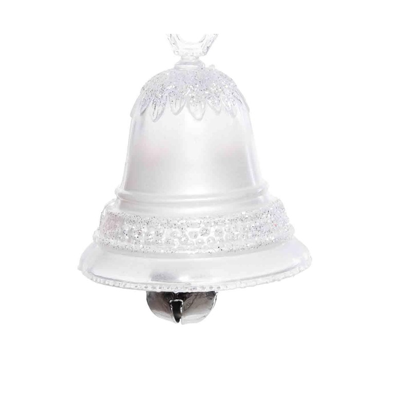 Gallerie II Bell Ornament White