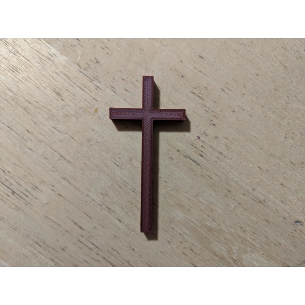 3D Print Chapel Church Blow Mold Cross, Replacement Part (
