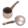 Single Handle Coffee Warmer Boiling Pot Mini Milk Pan Aluminum