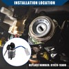 Hihaha No.81-20-1EA00 Car Ignition Switch Lock Cylinder with 2 Keys
