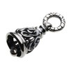 Cenote p0557 Arabesque Bikers Bell Pendant [925 Silver Accessories], Sterling Silver, No Gemstone