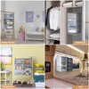 LayerSpace 2 Pack Hanging Closet Organizer 3-Shelf, Large Size Hanging