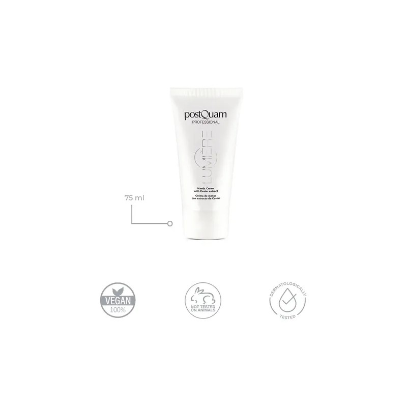 Crema De Manos Con Extracto De Caviar Postquam Lumière 75