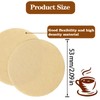 800 Count Espresso Coffee Filters, 53 mm Unbleached Round Coffee