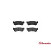 Brembo P 10 001 Brake Pad Set, Disc Brake, 4-Piece