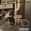 Aupoko Burner Pilot Kit, M8*1 Thermocouple and 900mm Ignition Pilot,