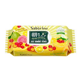 [Set of 2] Saborino Rough Sheet Vitamin Smoothie Scent Morning Sheet Mask, Pack of 28 x 2