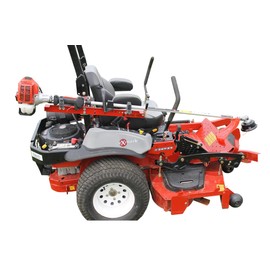 Jungle Jim’s ZTR-TR Zero Turn Mower Trimmer Holder – Adjustable Fit for 1"-2" Roll Bars – Quick Clamp Locking System