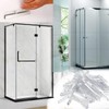 1/8" x 1/4" x 2" Clear Setting Blocks - Plastic