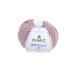 DMC "Woolly 5" Merino Wool, Light Pink (45), 50g